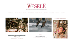 Desktop Screenshot of magazynwesele.pl